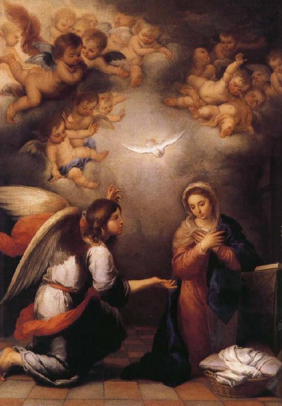 Bartolome Esteban Murillo This conception oil painting picture
